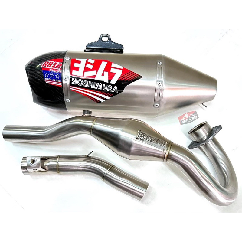 ท่อ Yoshimura RS12 ปลายสั้น ตรงรุ่น CRF 300 L Rally