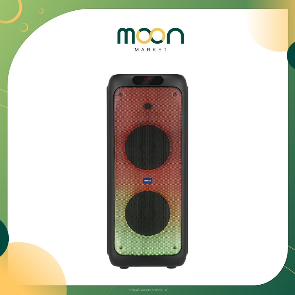 Aiwa ลำโพง PSP-1010A Party Bluetooth Speaker Black | Moon Market Mall