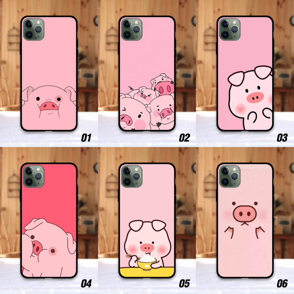 Samsung A2 Core A5 A6 A7 A8 A9 เคส หมูน่ารัก
