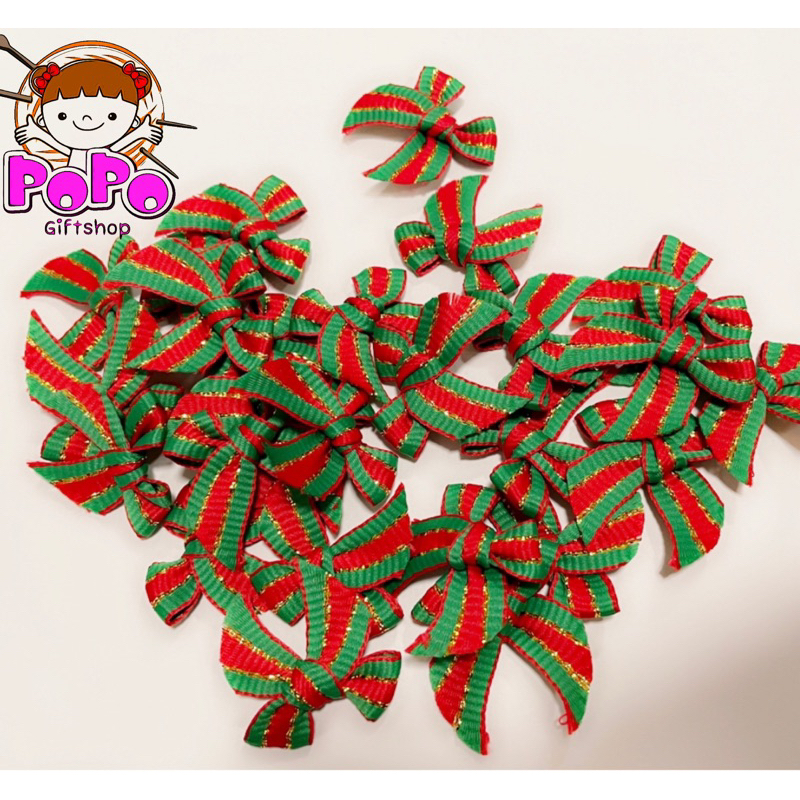 พร้อมส่ง โบว์คริสมาส น่ารักมากๆ ชิ้นละ 5 บาท