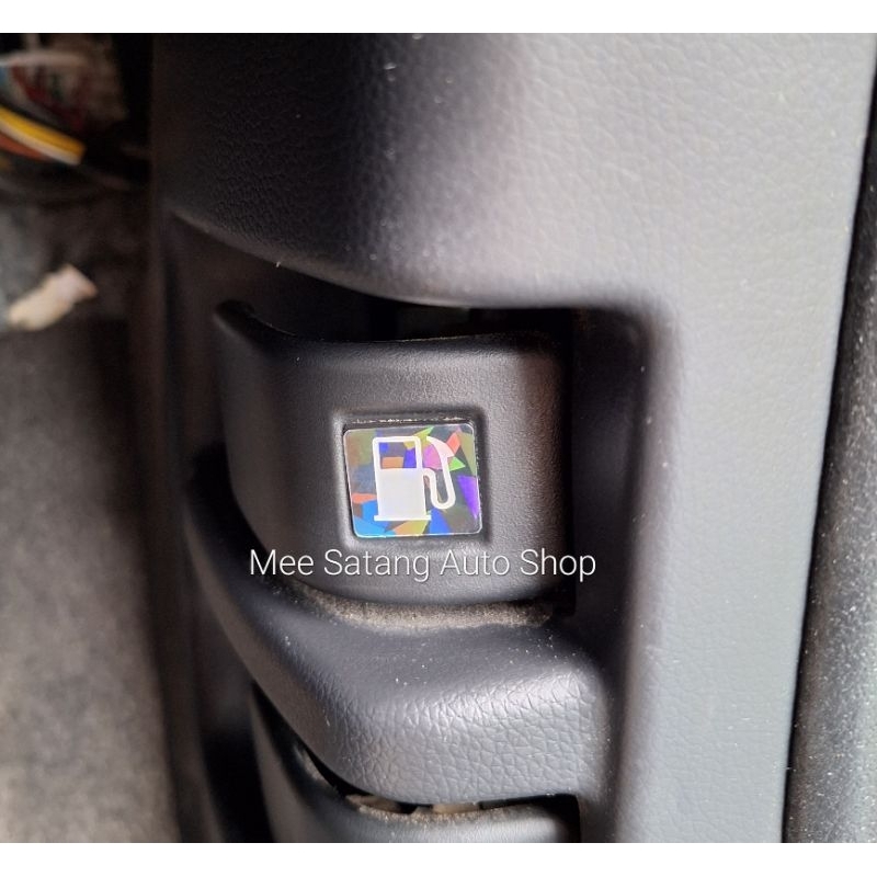 ฟิล์มใสติดป้ายเกียร์และจุดอื่นๆ(ลายโฮโลเเกรมเศษกระจก) - รูปที่ 3