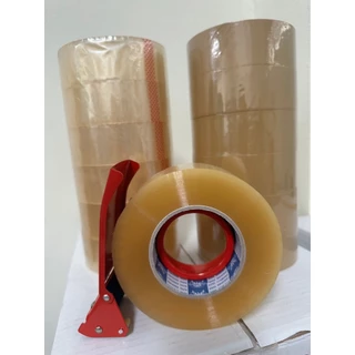 6 ม้วน เทปกาวยาว 300 หลาสุดคุ้มหน้ากว้าง 2 นิ้ว หนา45ไมครอน tape opp เทปปิดกล่อง