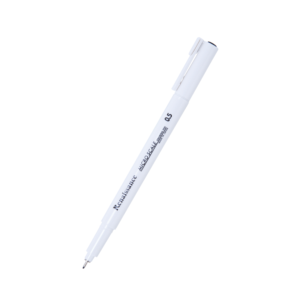 Renaissance ปากกาเขียนแบบ ปากกาตัดเส้น Micro Scale จำนวน 1 ด้าม - รูปที่ 6