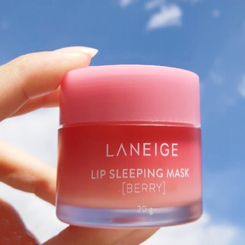 （นำเข้าเดิม）Laneige Lip Sleeping Mask Berry 20g บำรุงริมฝีปาก ลดการดำคล้ำ+แห้งแตก.ให้อมชมพู