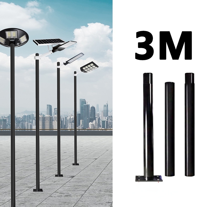 เสาไฟโซล่าเซลล์ UFO เสาไฟเหล็ก UFO เสาไฟ 3M เสาอย่าวเดียว