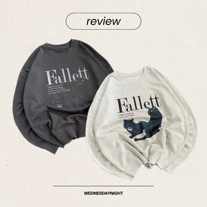 พร้อมส่งจากไทย fallet sweater