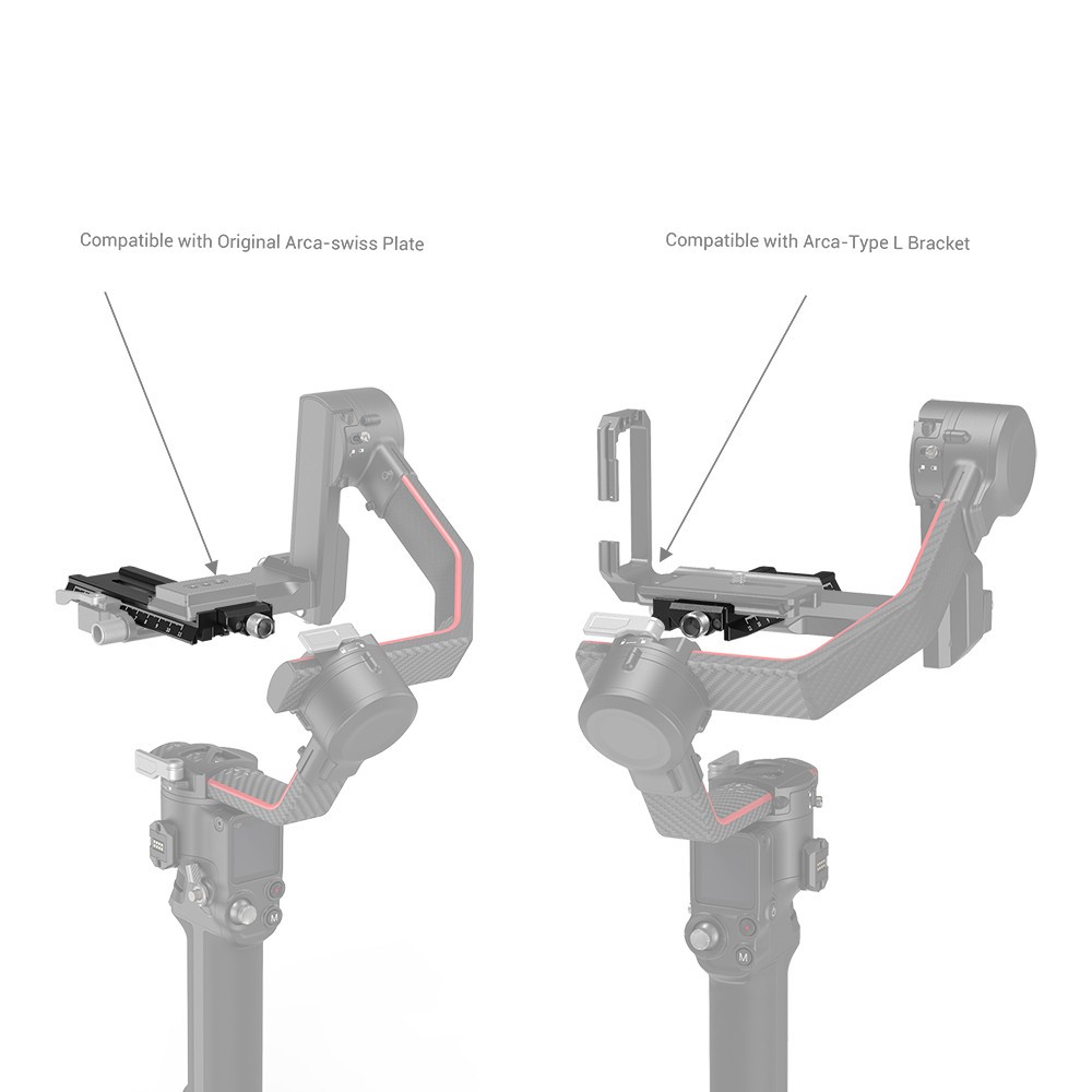 📌ส่งจากไทย📦 SmallRig Arca Swiss Plate DJI RS2 RS3 RS4 Pro 3061 Quick Release Plate