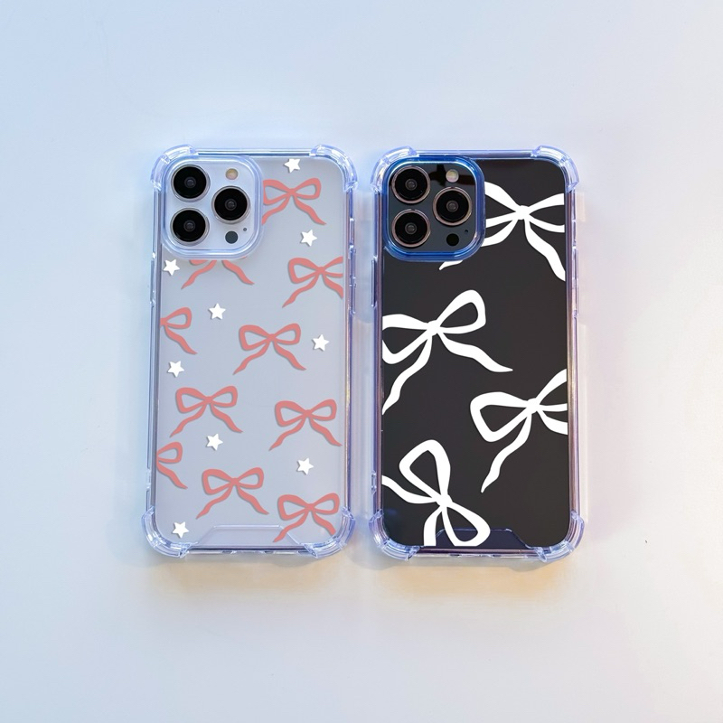 เคสสำหรับไอโฟน พร้อมส่ง ลายโบว์ สไตล์เวียดนาม