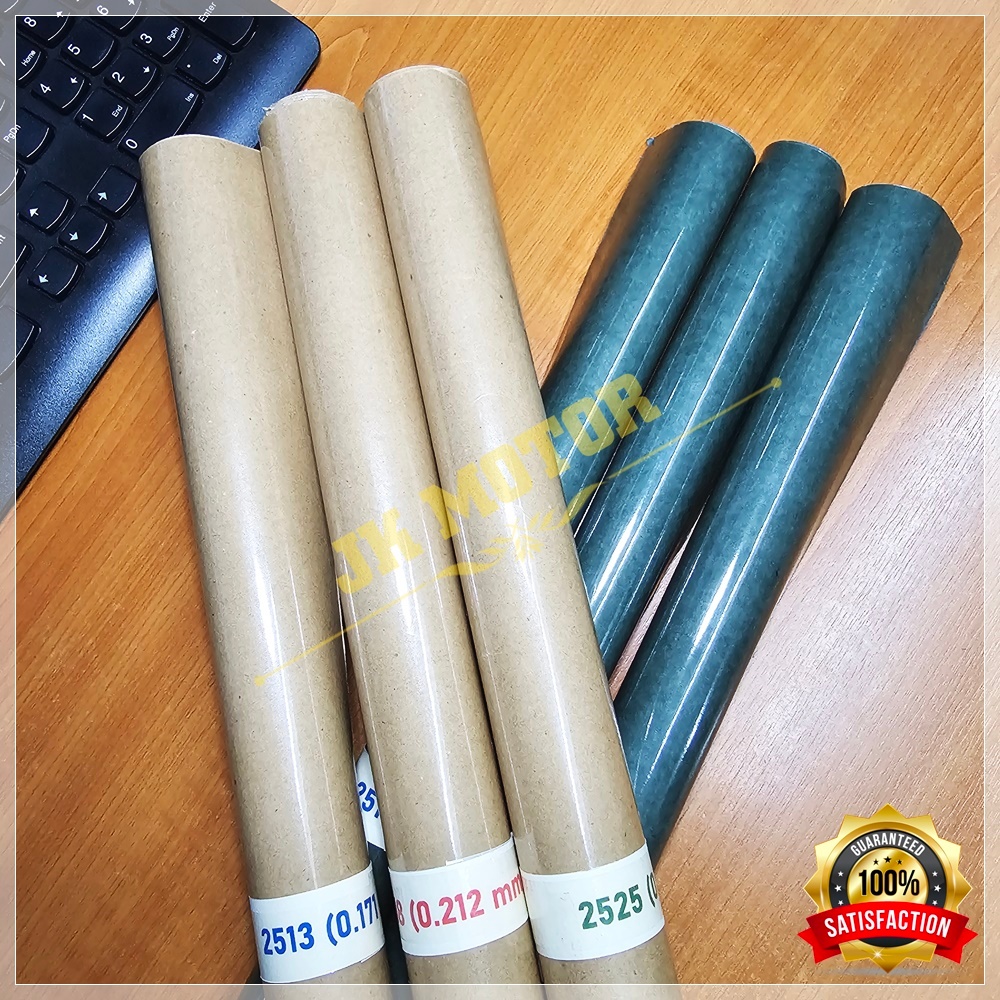 กระดาษเคลือบไมล่าร์ (0.5m*1m) กระดาษไมล่าร์ กระดาษฉนวนเคลือบไมล่าร์ ฉนวนไฟฟ้า ทนความร้อน กันช็อต ซ่อมมอเตอร์ ซ่อมพัดลม - รูปที่ 4