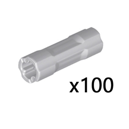 [016] x100 ชิ้น - ชิ้นส่วนเลโก้ Lego Part Technic, Axle Connector 3L (26287) ราคา/100ชิ้น