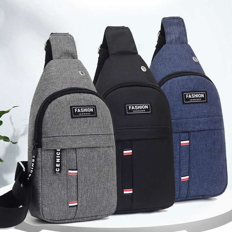 พร้อมส่งCRJ111กระเป๋าสะพายชาย คาดอก3ซิบ กระเป๋าคาดอกผู้ชาย แฟชั่นสุด ช่องเยsคาดอกผู้ชาย คาดอก กระเป๋าคาดอกช่องเยอะ กระเ