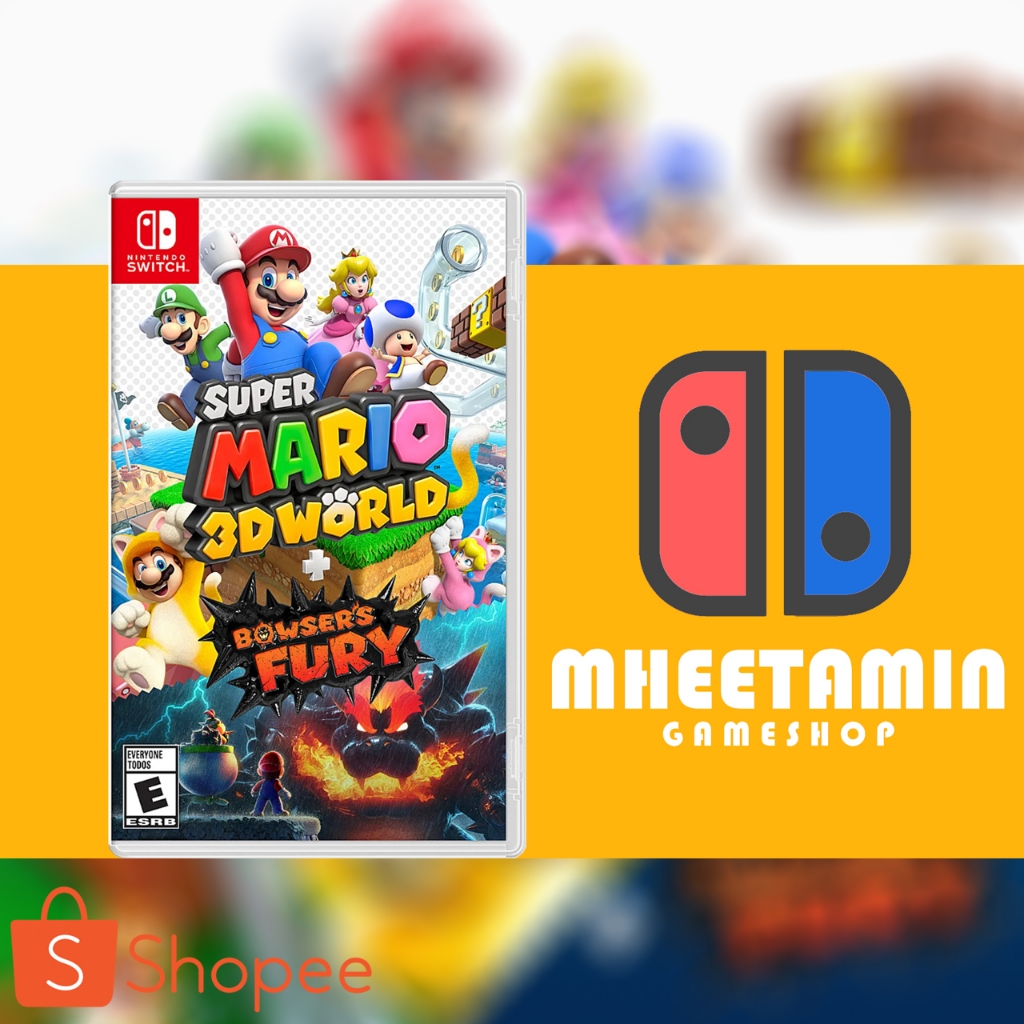 Nintendo Switch Mario 3D World + Bowser’s Fury [US/ASIA] [มือ1]