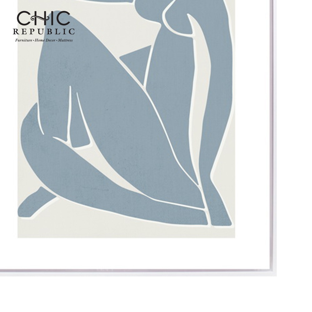 ภาพติดฝาผนัง CHIC REPUBLIC รุ่น HESET-A/45X60 สีขาว/หลากสี_2