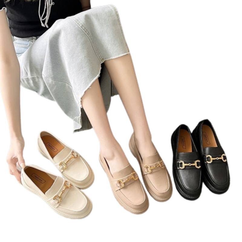 รองเท้าคัทชูเเบบใหม่ พื้นยางนุ่ม น้าหนักเบา ใส่ง่าย สบายเท้า รองเท้าดีไซน์ที่ทันสมัย X-44
