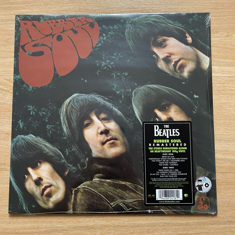 (Pre Order⚡️) แผ่นเสียง The​ Beatles​ อัลบั้ม Rubber​ Soul ,Vinyl, LP, Album, Reissue,Us ,มือหนึ่ง ซีล