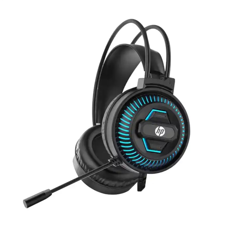 HP DHE-8001U / DHE-8001 gaming esports earphones, computer earphones, headworn esports gaming wired 