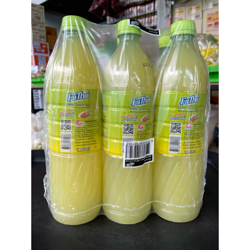 น้ำมะนาวฟ้าไทย 1,000 ml./แพ็ค 6 ขวด