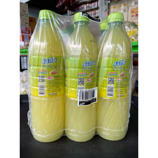 น้ำมะนาวฟ้าไทย 1,000 ml./แพ็ค 6 ขวด