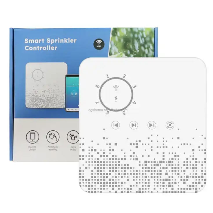 Smart Sprinkler Controller WIFI ตู้ไทม์เมอร์ตั้งเวลารดน้ำสปริงเกอร์ แบบไวไฟ 8โซน สต๊อกไทย  รับประกัน1ปี