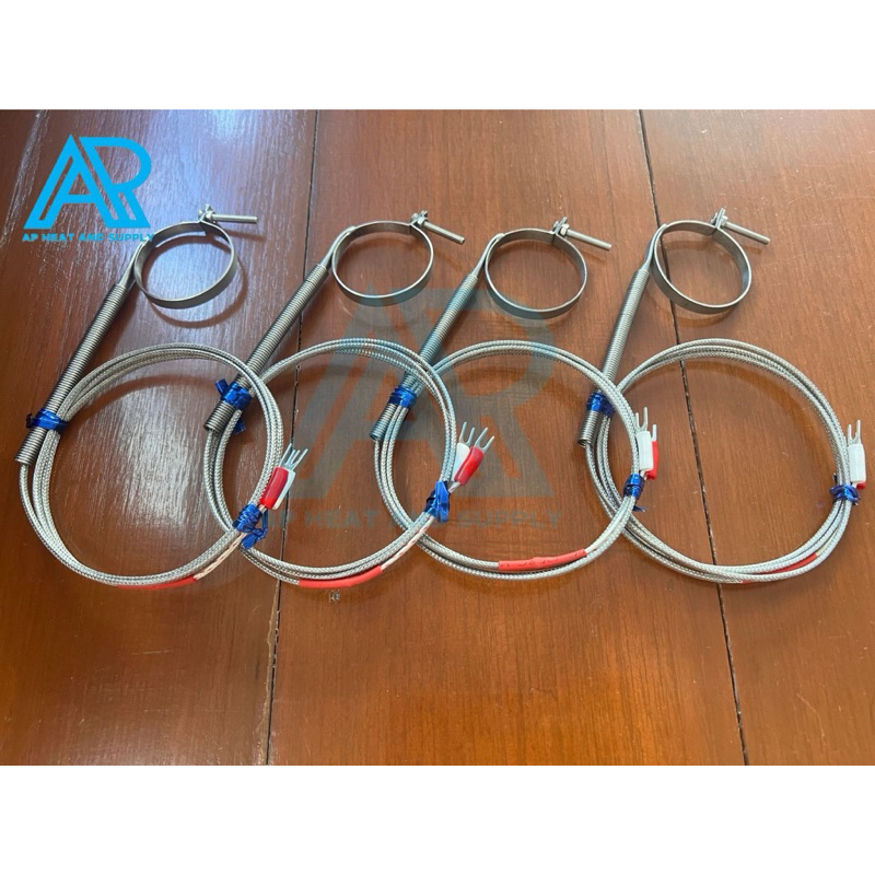 สายเทอร์โมคัปเปิ้ล สายวัดอุณหูมิ type k ขนาด 30mm และ 40mm สายยาว 2 เมตร