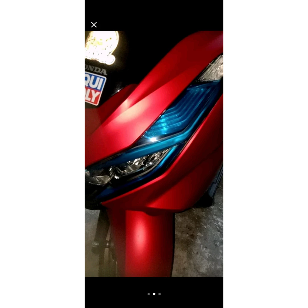 ฟิล์มแต่งไฟหน้าและเบ้าไฟหรี่ HONDA PCX 160 2021-2024 thumbnail 5