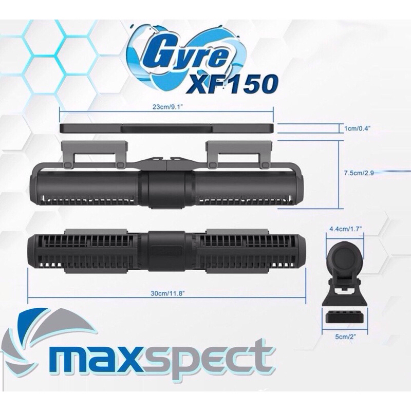 ปั้มทำคลื่นตู้ปลา Maxspect Gyre Flow Pump XF150 18000L/H
