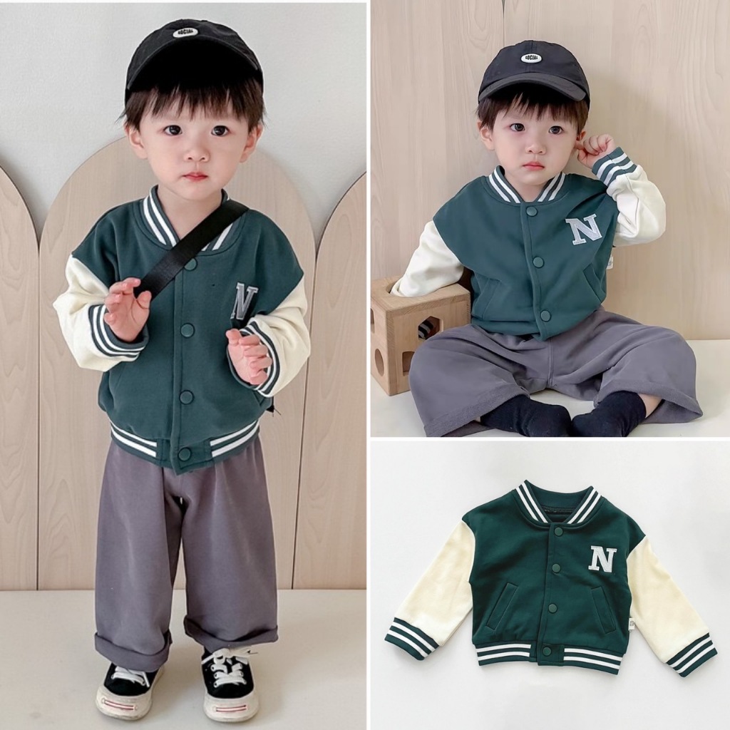 เสื้อกันหนาวเด็กอ่อน เสื้อเเจ็คเก็ตเด็กอ่อน ผ้าคอตตอนเนื้อนิ่ม ผ้าดีมาก (SHT0015)