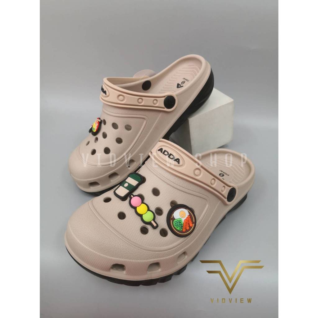 VIDVIEW มีส่งด่วน รองเท้าหัวโต Adda 5TD24W7 พื้น 2density ถนอมเท้า เบอร์ 36-39 ฟรีตัวติดรองเท้า - รูปที่ 5