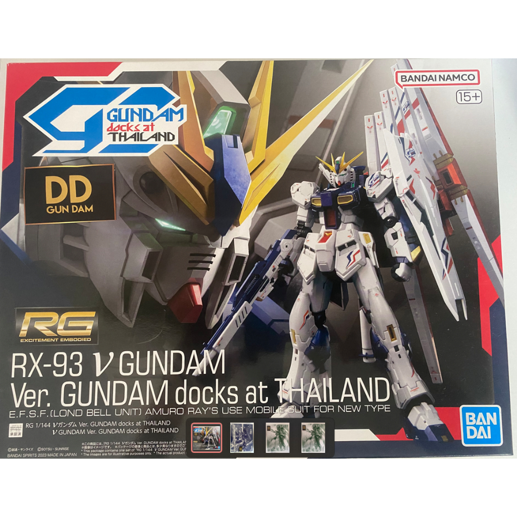 [Bandai] RG RX-93 nu Gundam Ver. GUNDAM docks at THAILAND [พร้อมส่ง]