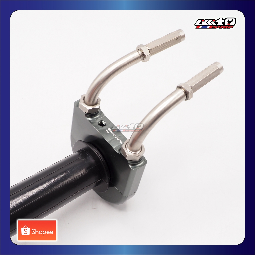 Kohken ปะกับเร่ง 2สาย CNC พร้อมข้องอเลส ดำ,เทา,แดง,น้ำเงิน(made in japan) ราคา ถูกที่สุด ดีลบีเคเค แกลเลอรีภาพที่ 5