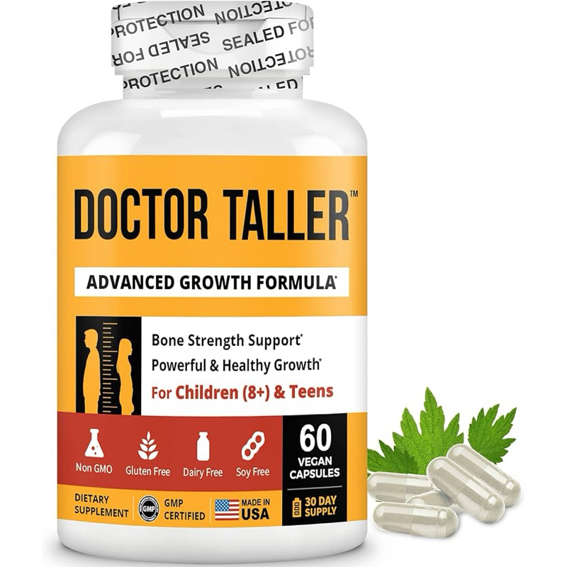 🌐แท้ 100 %🇺🇸 NuBest, Doctor Taller, สูตรการเจริญเติบโตขั้นสูง,เด็กอายุ 8 ปีขึ้นไป และวัยรุ่น, แคปซูล