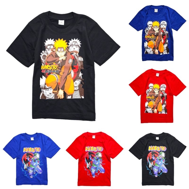 เสื้อยืดเด็ก นารูโตะ (ราคาถูก คุณภาพดี ส่งเร็ว)
