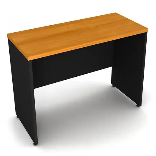 โต๊ะทำงาน รุ่น MD-120 สี เชอร์รี่-ดำ เฟอร์นิเจอร์ โต๊ะคอม โต๊ะอเนกประสงค์ MD120-C โต๊ะทำงานโล่ง