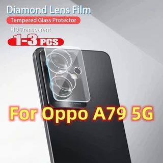 ฟิล์มกระจกกันรอย เลนส์กล้อง เต็มเลนส์ Oppo A5i A5Pro A3 A79 A3X A79 5G Reno11F
