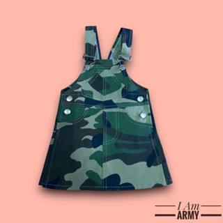 เอี๊ยมกระโปรงทหารเด็ก#เอี๊ยมกระโปรงเด็ก