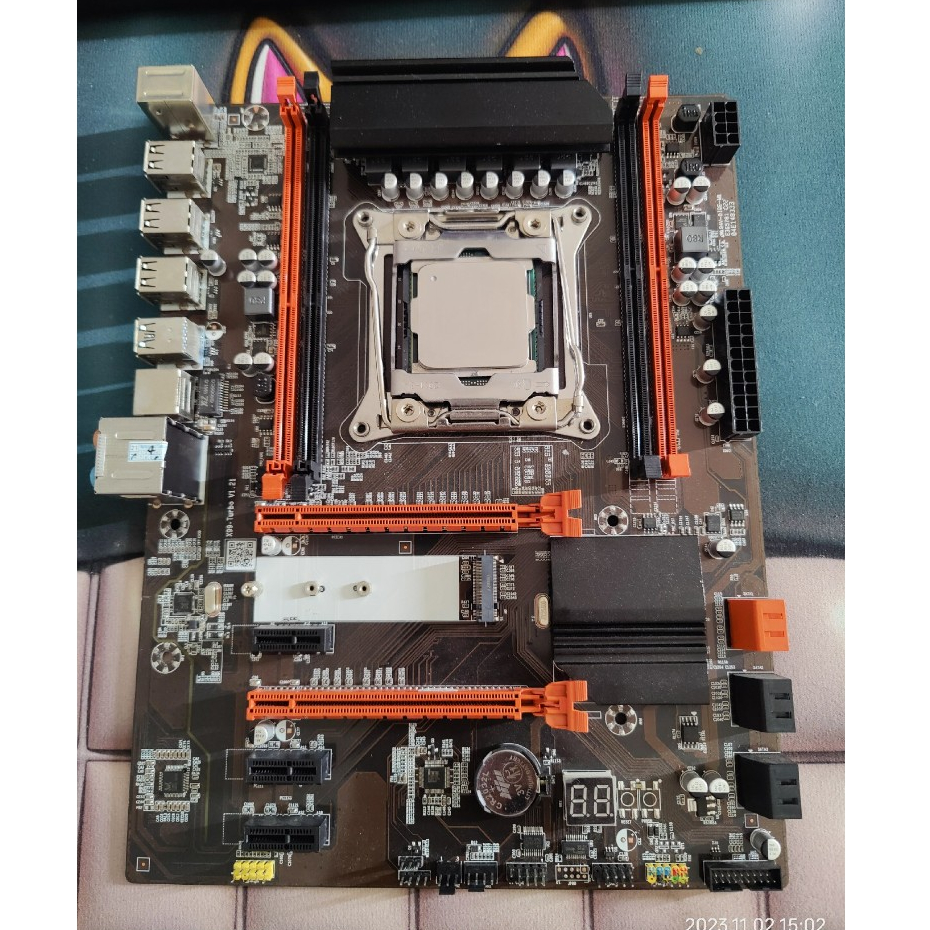MAINBOARD (เมนบอร์ด) 2011-3 X99T DDR4+CPU Xeon E5-2540 V4 มือสอง