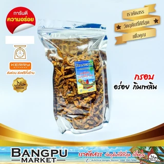 ปลากรอบสามรส ปลาจิ้งจังกรอบ (อาหารพร้อมทาน) ปลาเล็กปลาน้อย,ปลาจิ้งจั้ง,crispy anchovies,ปลา,ของกินอร่อย