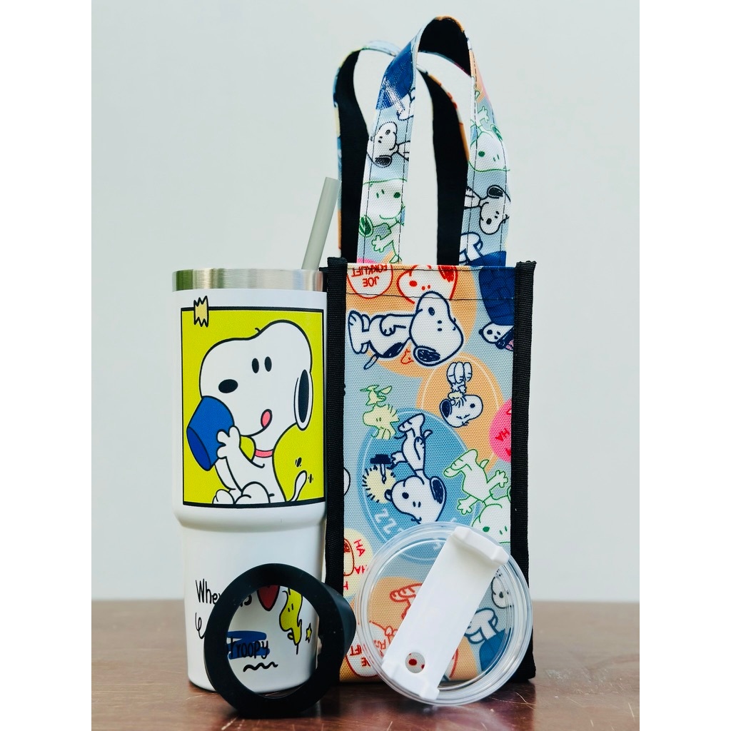 เเก้วรุ่นใหม่ ครบชุดเเก้วเก็บความเย็นลายการ์ตูน ขนาด30ออนซ์ อุปกรณ์ครบชุดตามรูป สเเตนเลส304 - รูปที่ 4