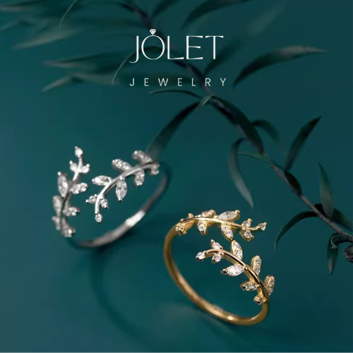 Jolet แหวนฟรีไซส์เงินแท้92.5% แหวนปรับขนาดได้ไม่ต้องรู้ไซส์ก็ใส่ได้