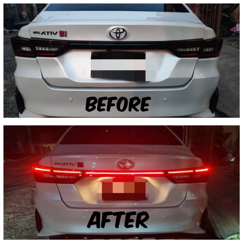 คิ้วท้ายเอทีฟ 2022-2024 ( New yaris ativ )