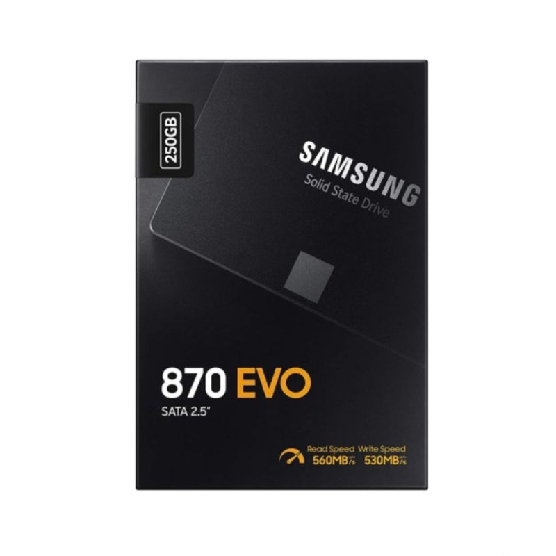 SAMSUNG 870 EVO SATA-lll 2.5" SSD 250GB (MZ-77E250BW)
