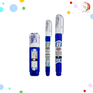 Pentel (เพนเทล) ปากกาลบคำผิด ขนาด 4.2 / 7 / 12 / 18 ml. ลิควิด ลบง่าย ( 1 ด้าม )