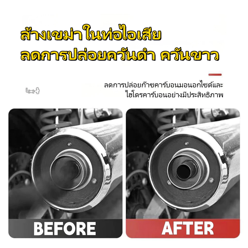 Libitu น้ำยาล้างหัวฉีดรถจักรยานยนต์ thumbnail 7