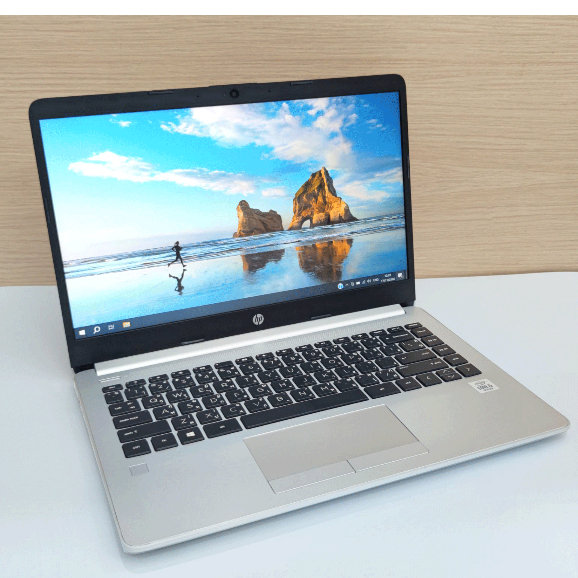โน๊ตบุ๊คมือสอง Notebook HP i5-10210u - RAM 16GB - M.2 256GB+500GB -จอ14" FHD IPS เครื่องสวย สภาพดี น้ำหนักเบา