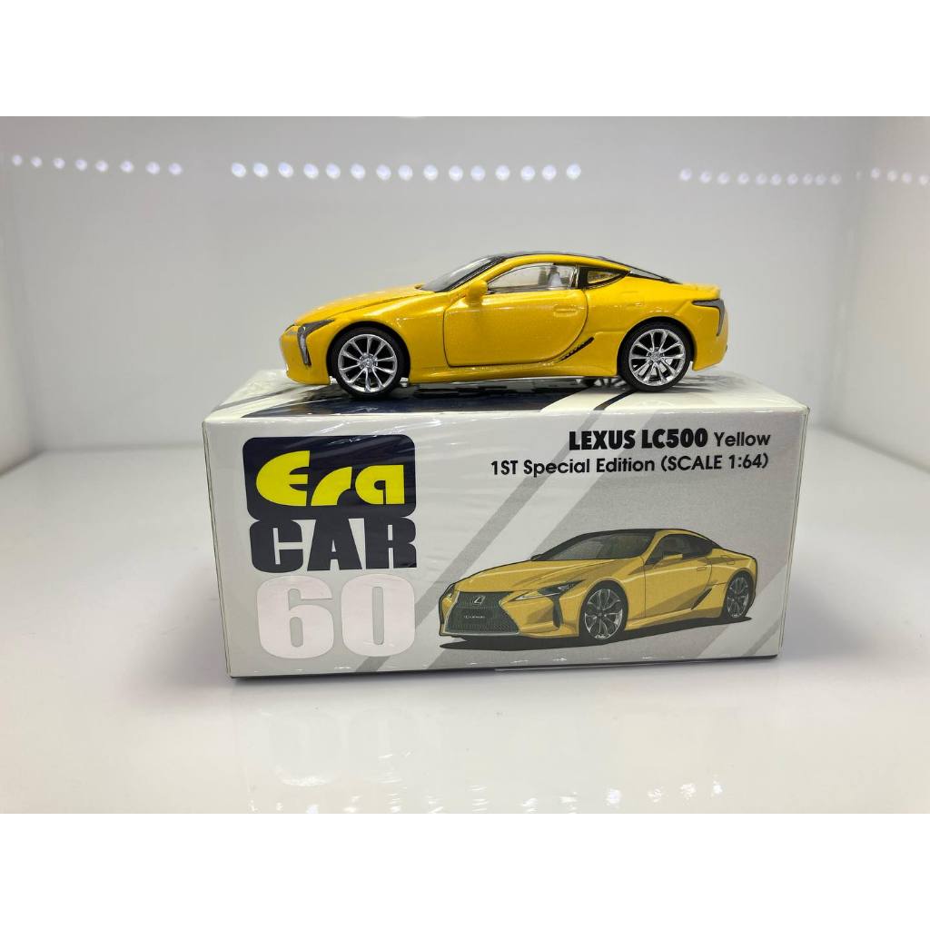 ERA CAR No. LS21LCRF60 60 LEXUS LC 500 Yellow