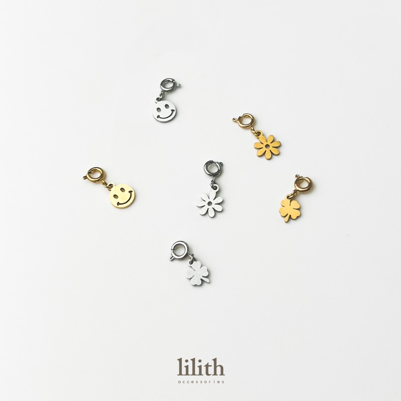 Lilith - tiny charm with clip-on