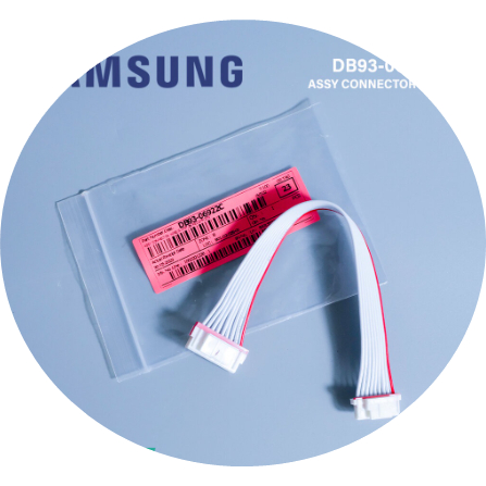 DB93-06922C/สายแพรแอร์/Samsung/สายไฟต่อเข้าแผงรับสัญญาณรีโมท/ASSY CONNECTOR WIRE/สาย 9 เส้น ใช้คู่กั