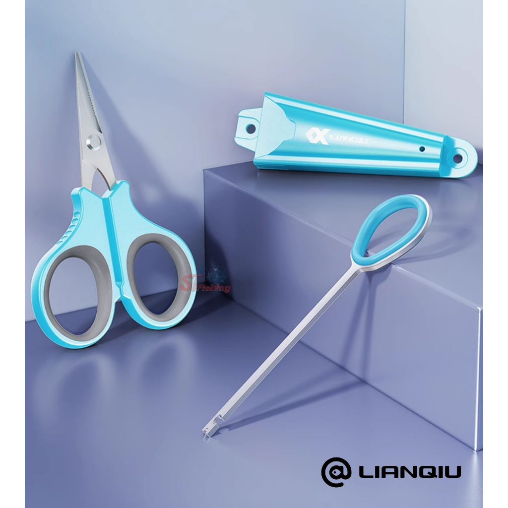 ชุดกรรไกพร้อมที่ปลดปลาติดกระติก LIANQIU