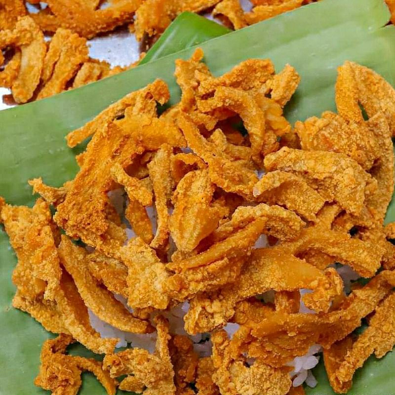 💥สูตรเด็ด💥รถเข็นแยกอโศก💥หมูทอดเชียงราย กินกับข้าวอร่อยมากกก