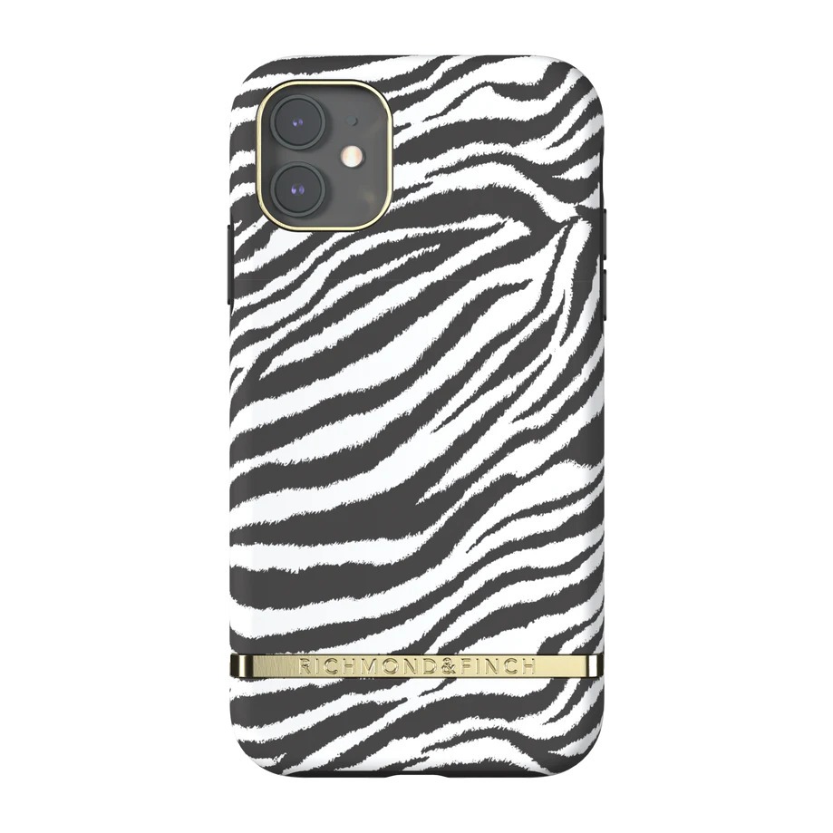 Richmond&Finch IP CASE ZEBRA WHITE FOR IP 12 MINI